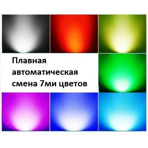    Sunsun CED-105, 2W, 12V, RGB,  5 